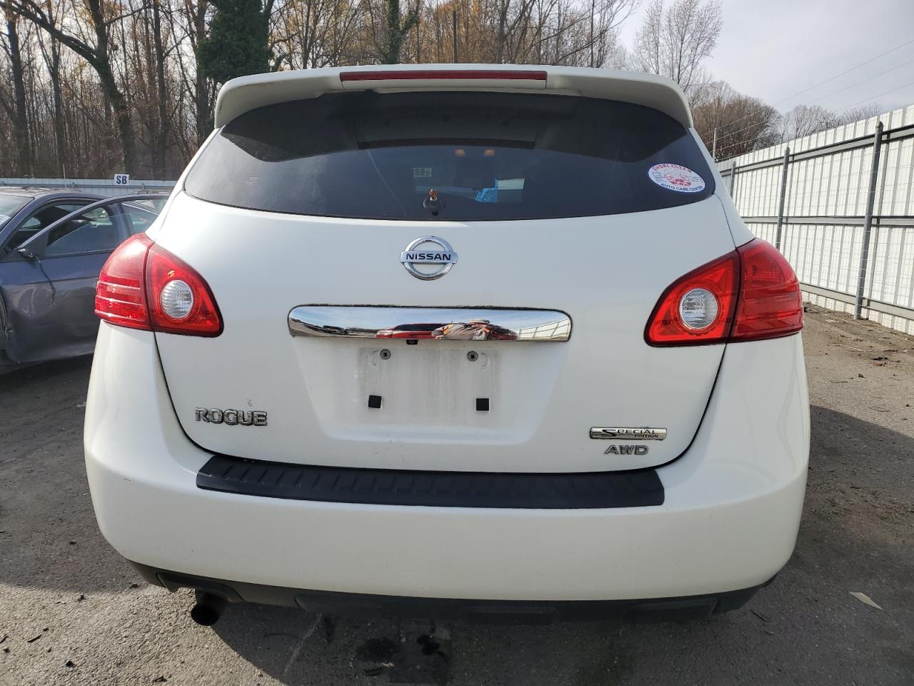 2013 Nissan Rogue VIN JN8AS5MV1DW622826 Copart auction photo, front end / side damage thumbnail 6