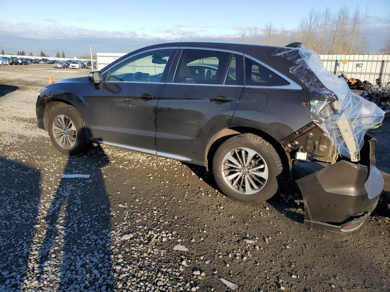 2017 Acura RDX VIN 5J8TB4H7XHL024981 Copart auction photo, rear end / side damage thumbnail 2