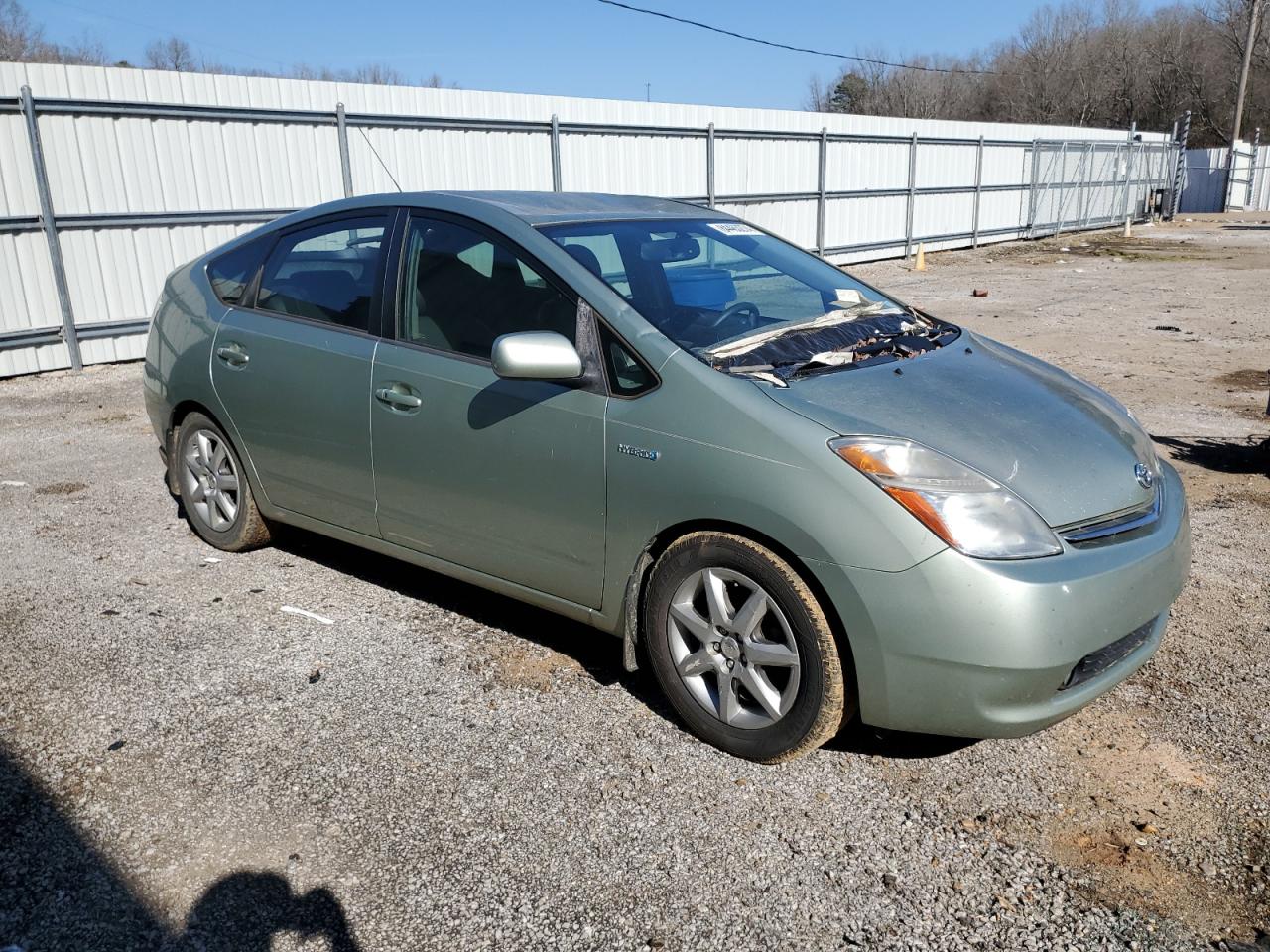 2008 Toyota Prius VIN JTDKB20U783456749 Copart auction photo, top/roof damage thumbnail 4