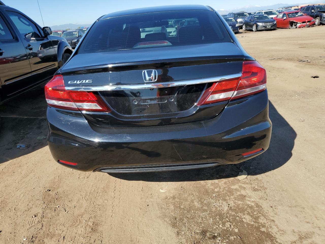 2014 Honda Civic VIN 19XFB2F51EE011526 Copart auction photo, front end damage thumbnail 6