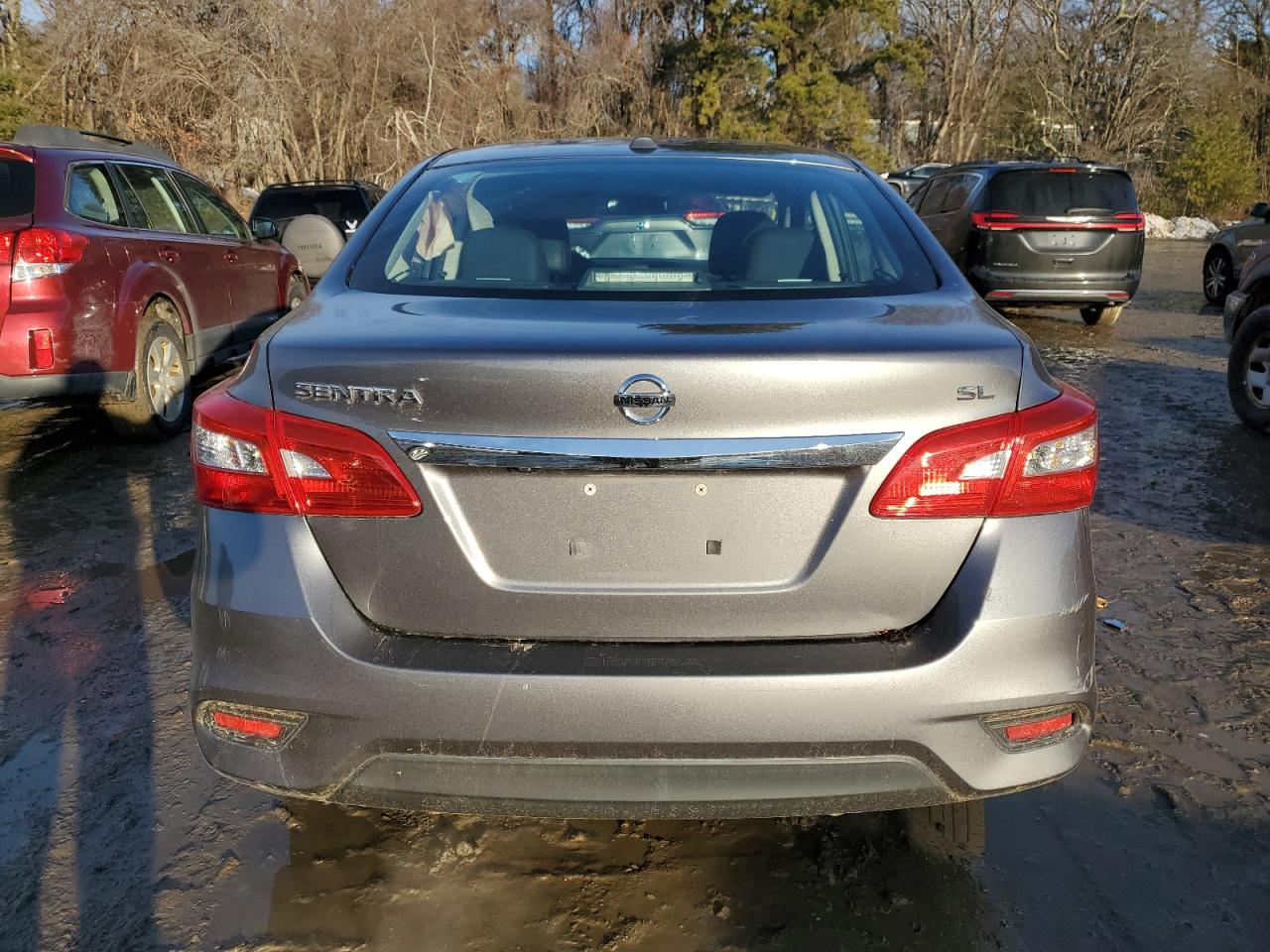 2016 Nissan Sentra VIN 3N1AB7AP1GY214470 Copart auction photo, side / front end damage thumbnail 6