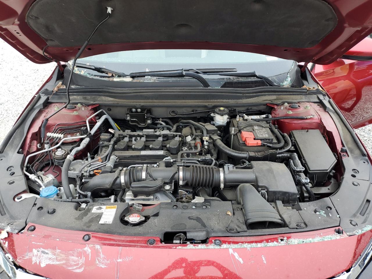 2018 Honda Accord VIN 1HGCV1F19JA266599 Copart auction photo, all over damage thumbnail 11