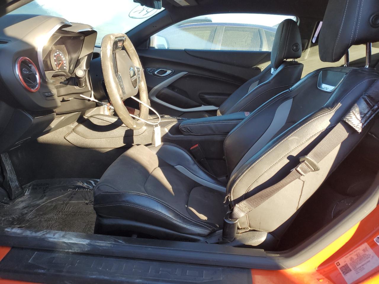2019 Chevrolet Camaro VIN 1G1FE1R76K0113352 Copart auction photo, front end / rear end damage thumbnail 7