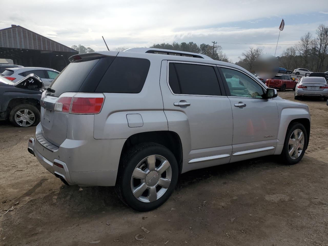2014 GMC Terrain VIN 2GKFLUE35E6153746 Copart auction photo, front end / rear end damage thumbnail 3