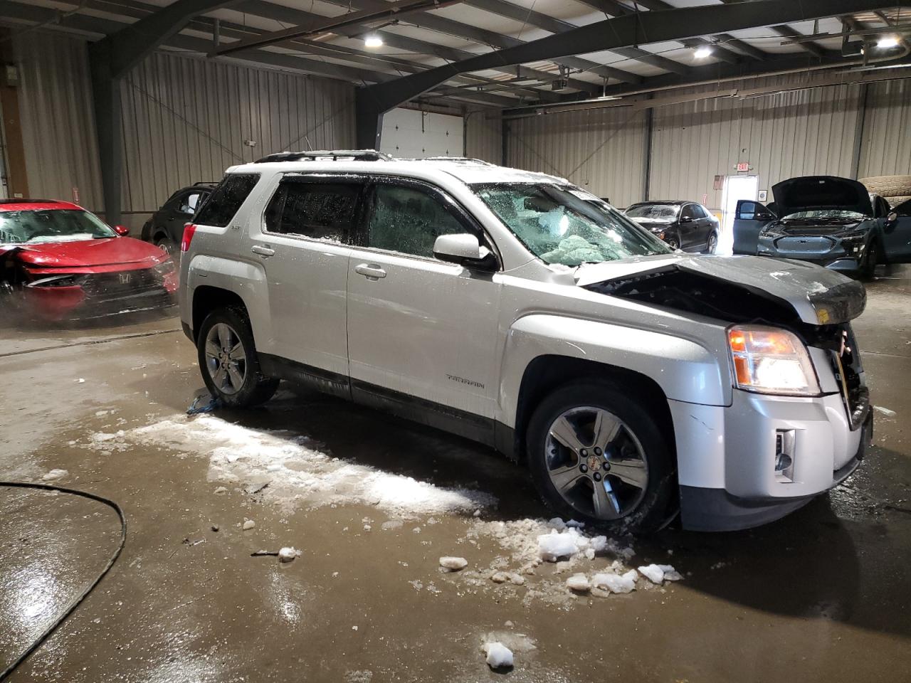 2014 GMC Terrain VIN 2GKFLXEK0E6351806 Copart auction photo, front end damage thumbnail 4