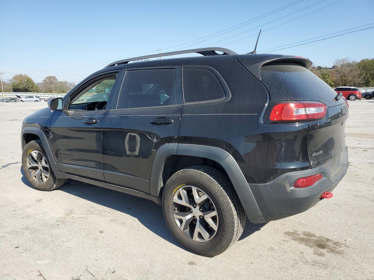 2017 Jeep Cherokee VIN 1C4PJMBB1HD237358 Copart auction photo, side / rear end damage thumbnail 2