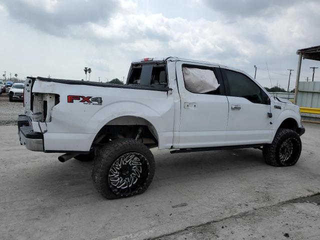 2018 Ford F-150 VIN 1FTEW1E53JKF72281 Copart auction photo, top/roof / rear end damage thumbnail 3