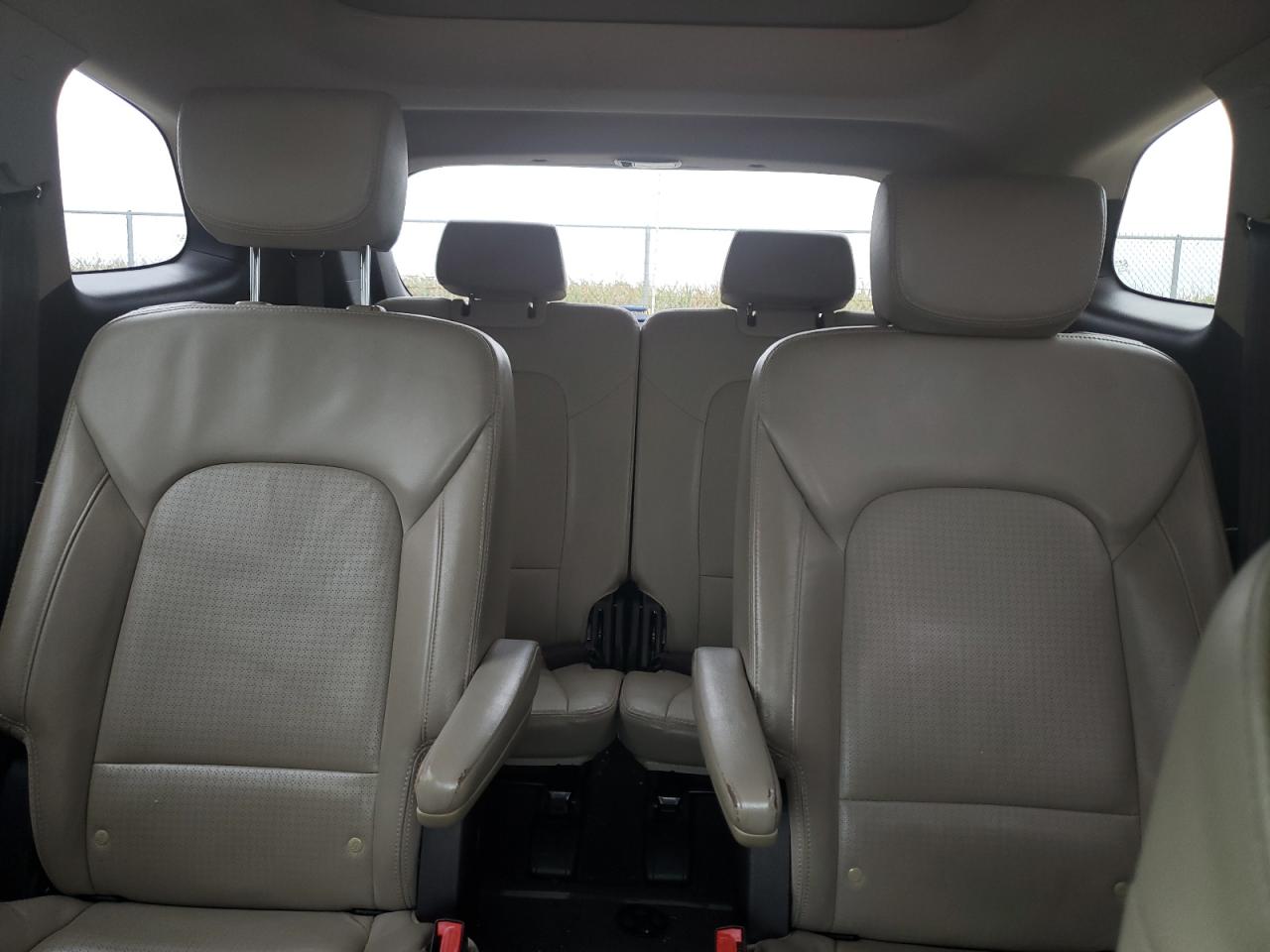 2013 Hyundai Santa Fe VIN KM8SR4HF1DU000887 Copart auction photo, front end / side damage thumbnail 10