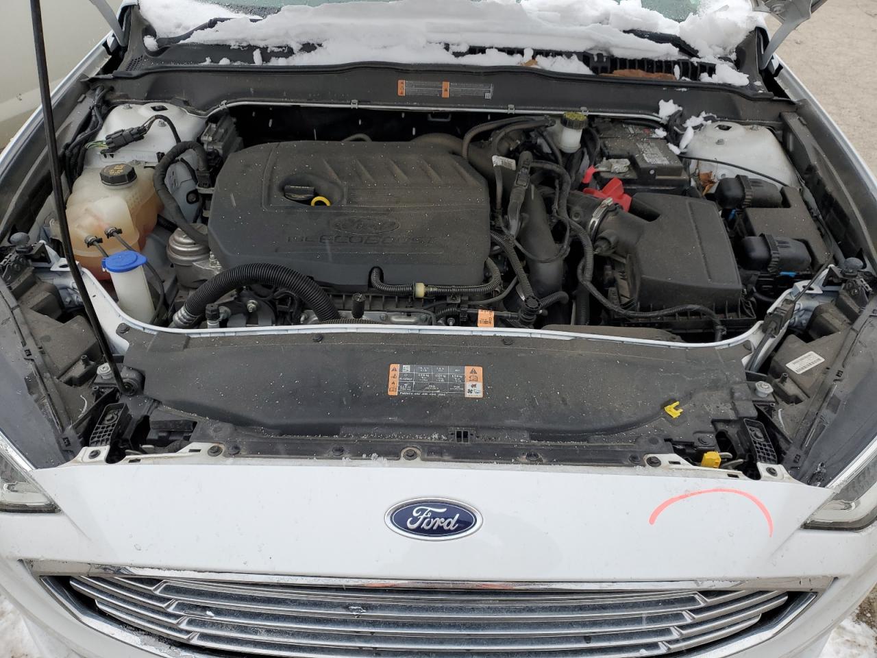 2018 Ford Fusion VIN 3FA6P0HD3JR230362 Copart auction photo, rear end damage thumbnail 11