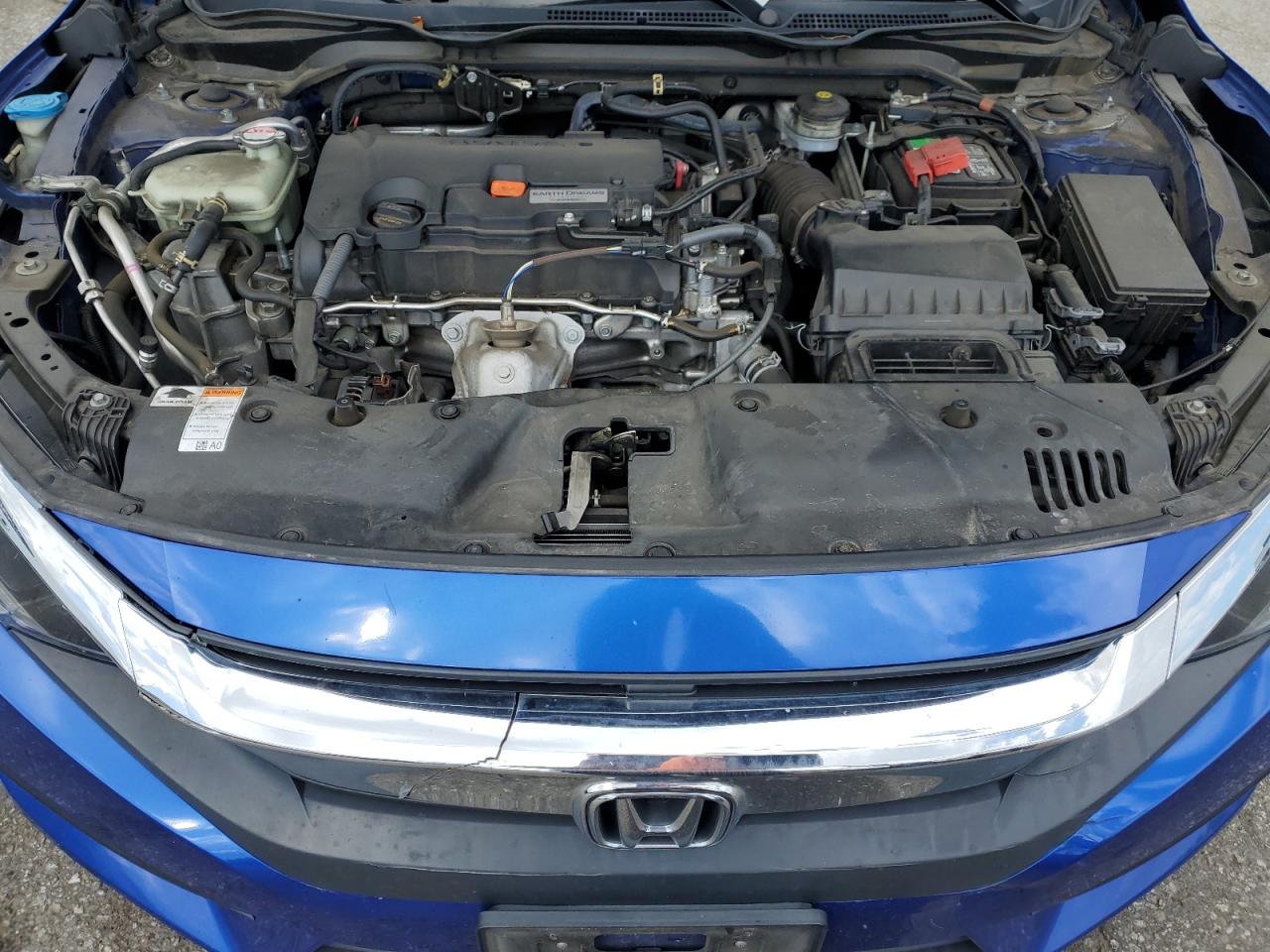 2018 Honda Civic VIN 2HGFC2F53JH516996 Copart auction photo, side damage thumbnail 11