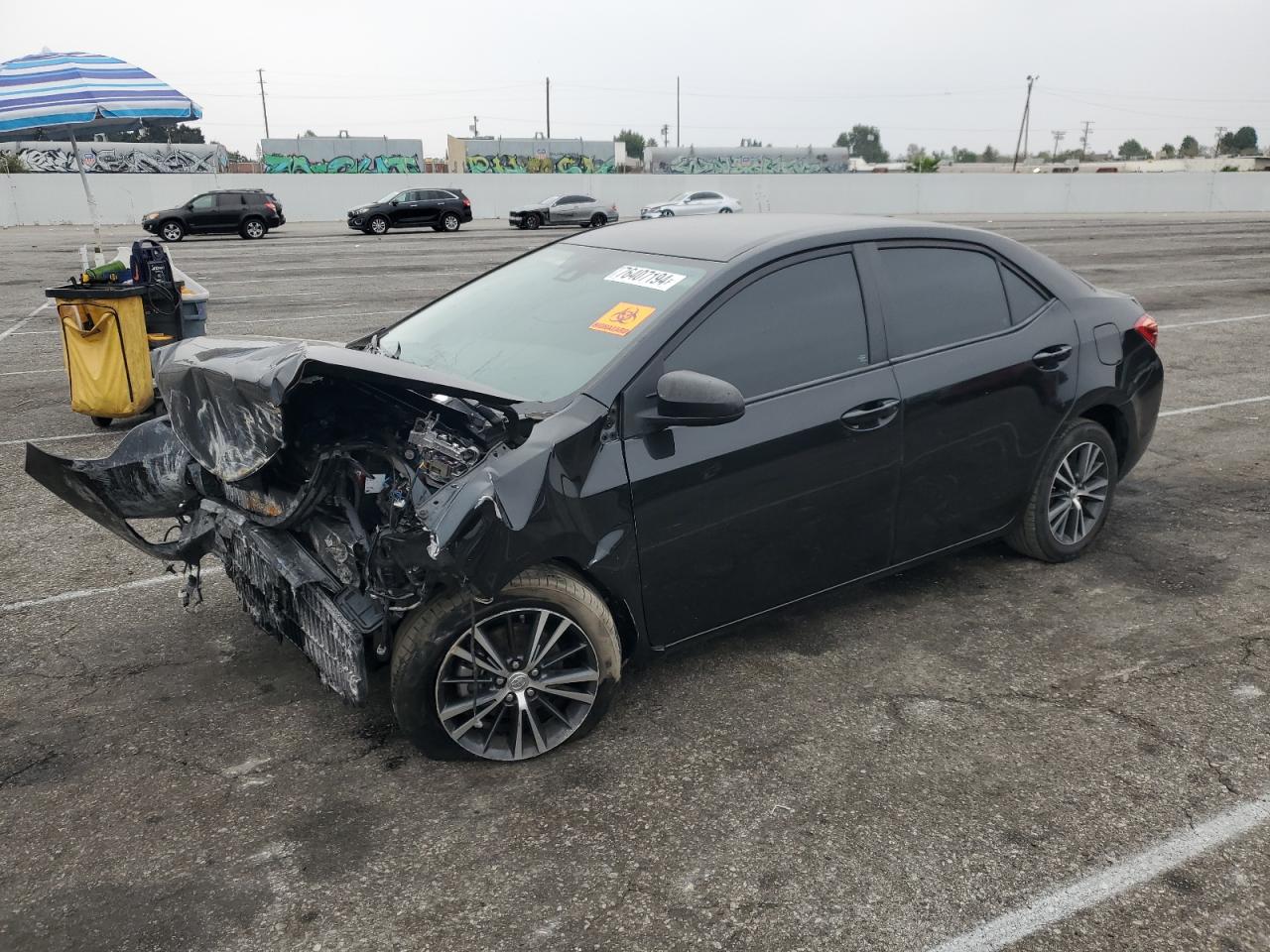 2017 Toyota Corolla VIN 5YFBURHE0HP605199