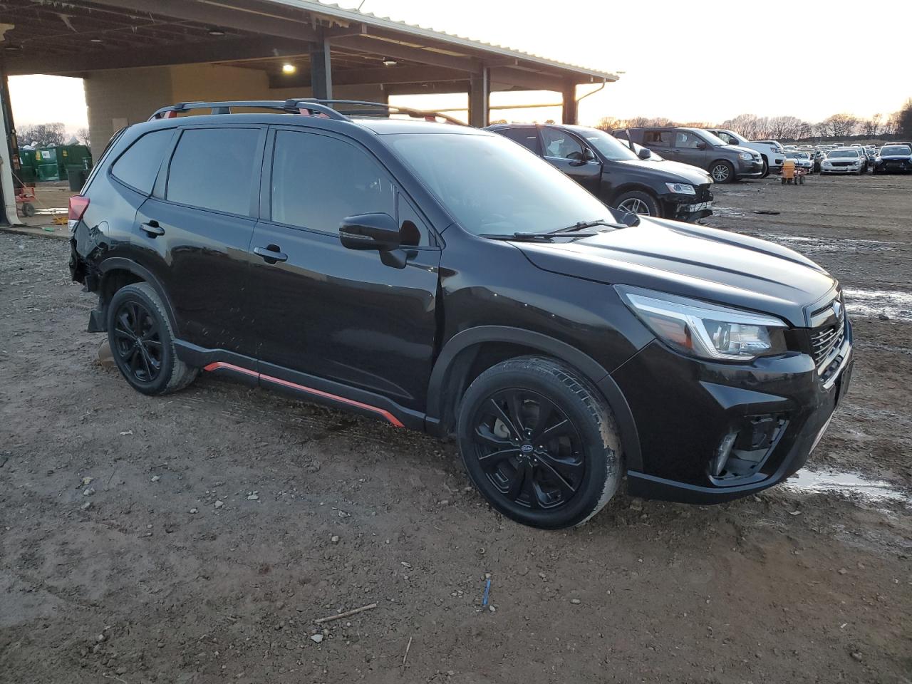 2019 Subaru Forester VIN JF2SKAPCXKH475251 Copart auction photo, rear end damage thumbnail 4