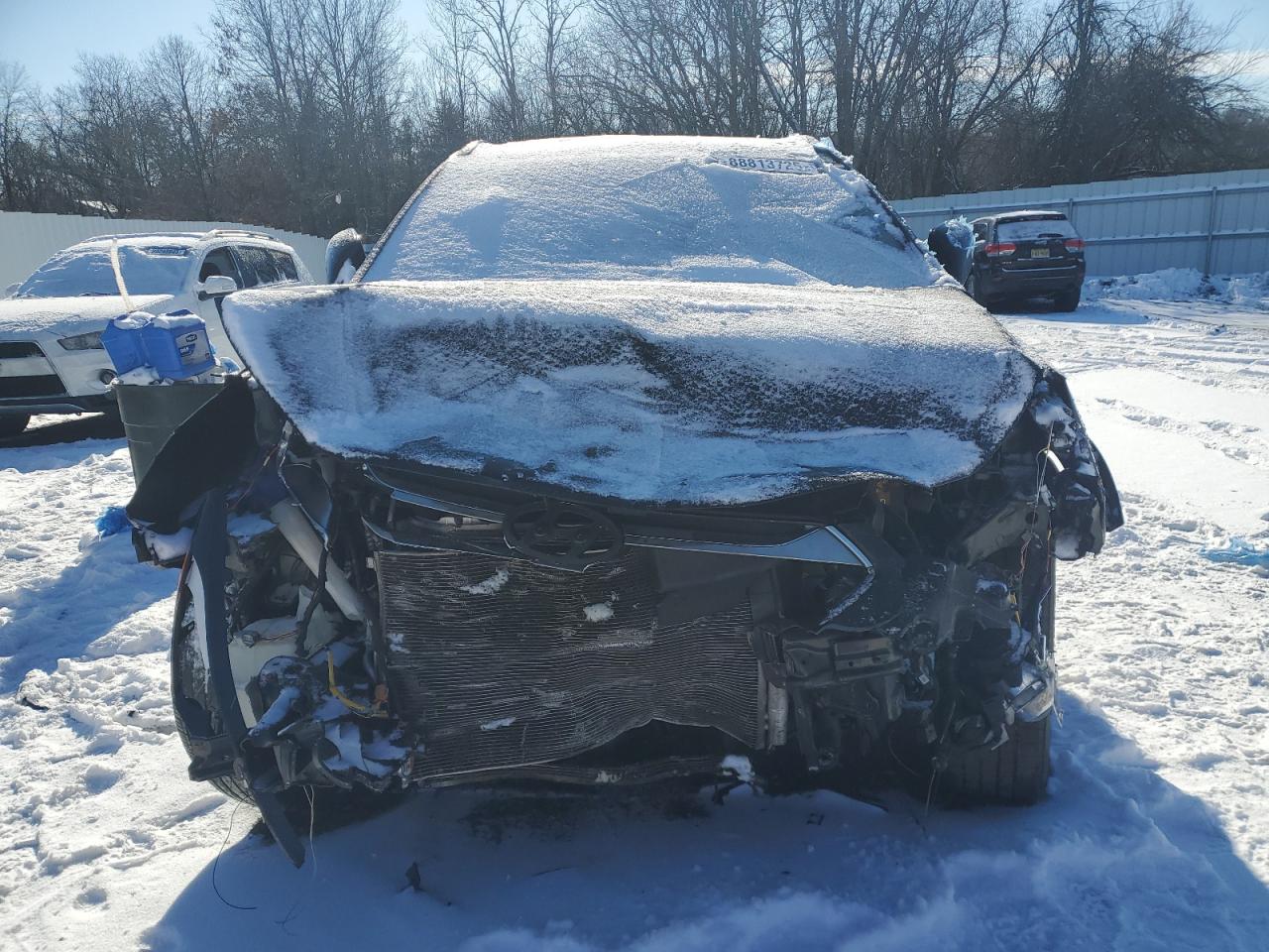 2014 Hyundai Santa Fe VIN 5XYZUDLB4EG215141 Copart auction photo, front end / side damage thumbnail 5