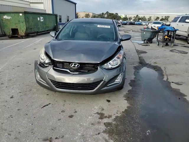 2014 Hyundai Elantra VIN 5NPDH4AE1EH519998 Copart auction photo, front end / side damage thumbnail 13