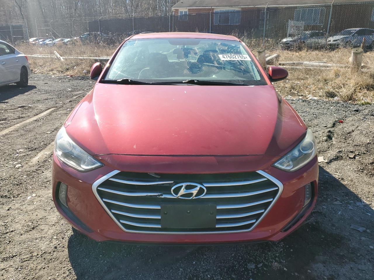 2017 Hyundai Elantra VIN 5NPD84LF6HH026862 Copart auction photo, front end / minor dent/scratches damage thumbnail 5