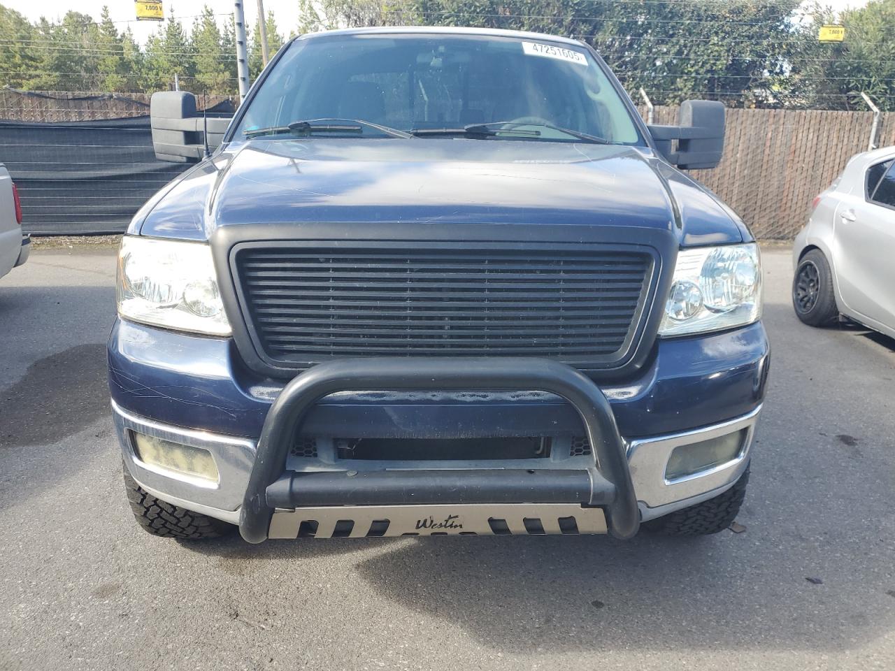 2004 Ford F-150 VIN 1FTPW14544KC92965 Copart auction photo, vandalism damage thumbnail 5