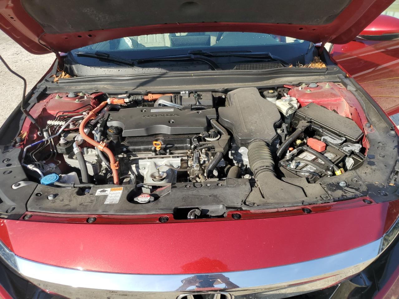2019 Honda Accord VIN 1HGCV3F53KA020468 Copart auction photo, rear end / side damage thumbnail 11
