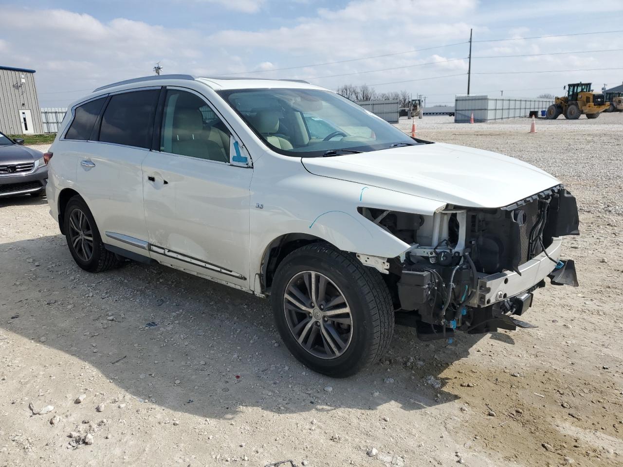 2017 Infiniti QX60 VIN 5N1DL0MN1HC560548 Copart auction photo, front end damage thumbnail 4