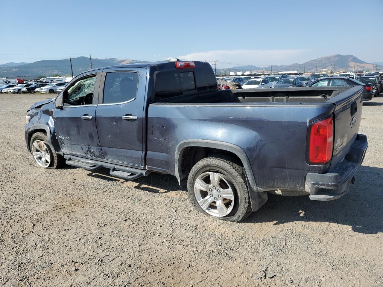 2018 Chevrolet Colorado VIN 1GCPTDE14J1237181 Copart auction photo, all over / top/roof damage thumbnail 2