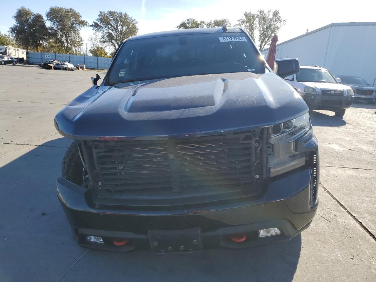 2021 Chevrolet Silverado VIN 3GCPYFED6MG467902 Copart auction photo, front end / side damage thumbnail 5