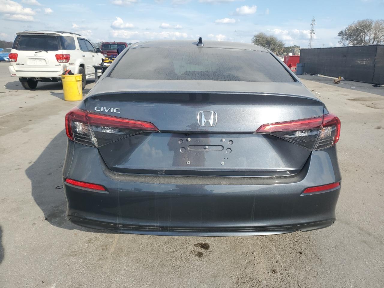 2024 Honda Civic VIN 2HGFE1F75RH318633 Copart auction photo, side / minor dent/scratches damage thumbnail 6