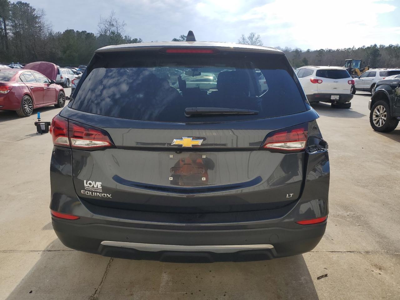 2023 Chevrolet Equinox VIN 3GNAXKEG5PS117648 Copart auction photo, front end / side damage thumbnail 6