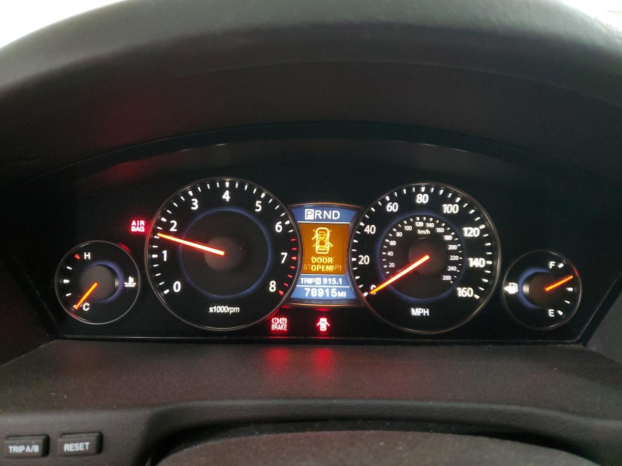 2008 KIA Amanti VIN KNALD125085166899 Copart auction photo, front end / minor dent/scratches damage thumbnail 9
