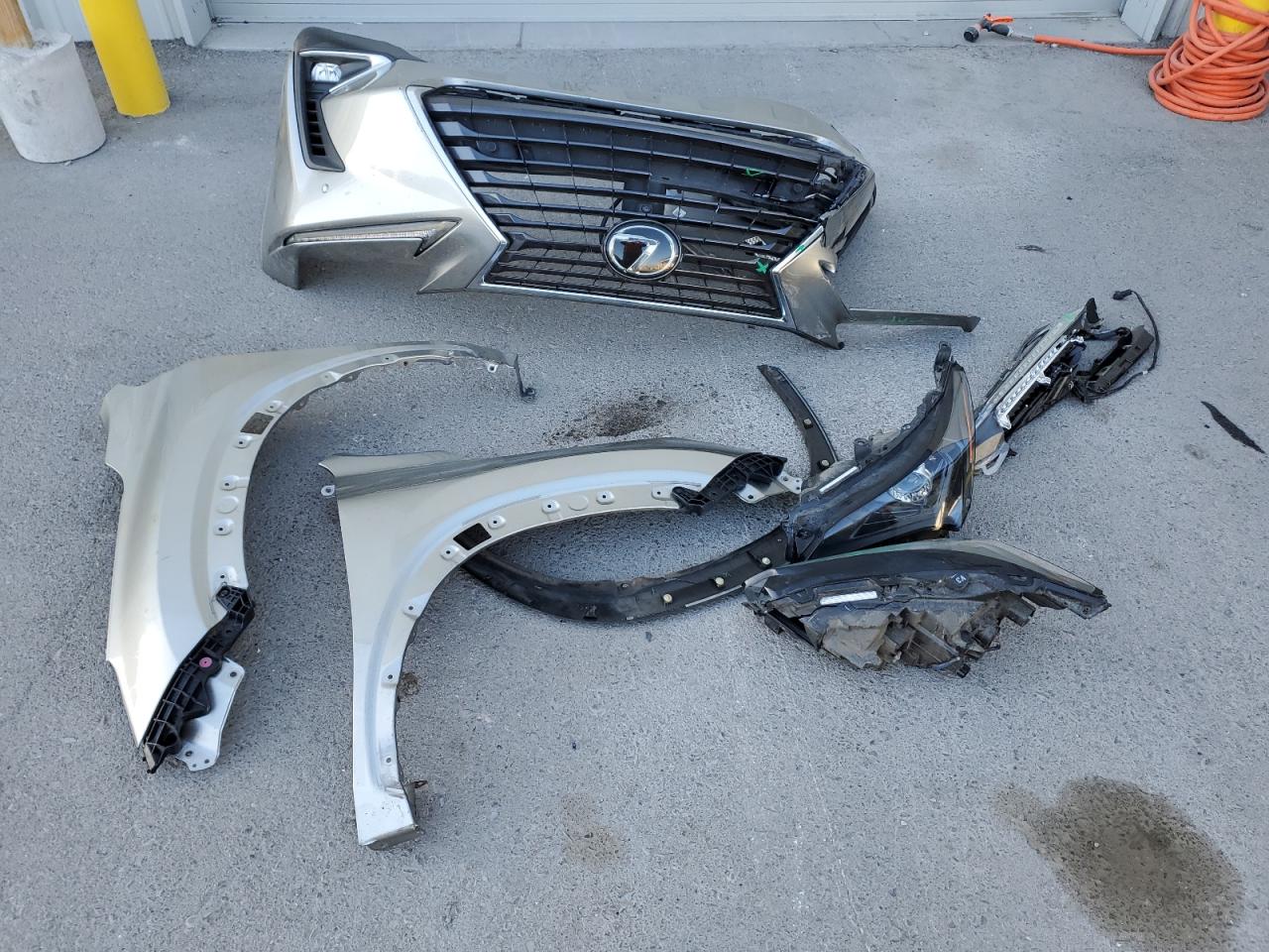 2019 Lexus NX VIN JTJYARBZ5K2137469 Copart auction photo, front end damage thumbnail 13