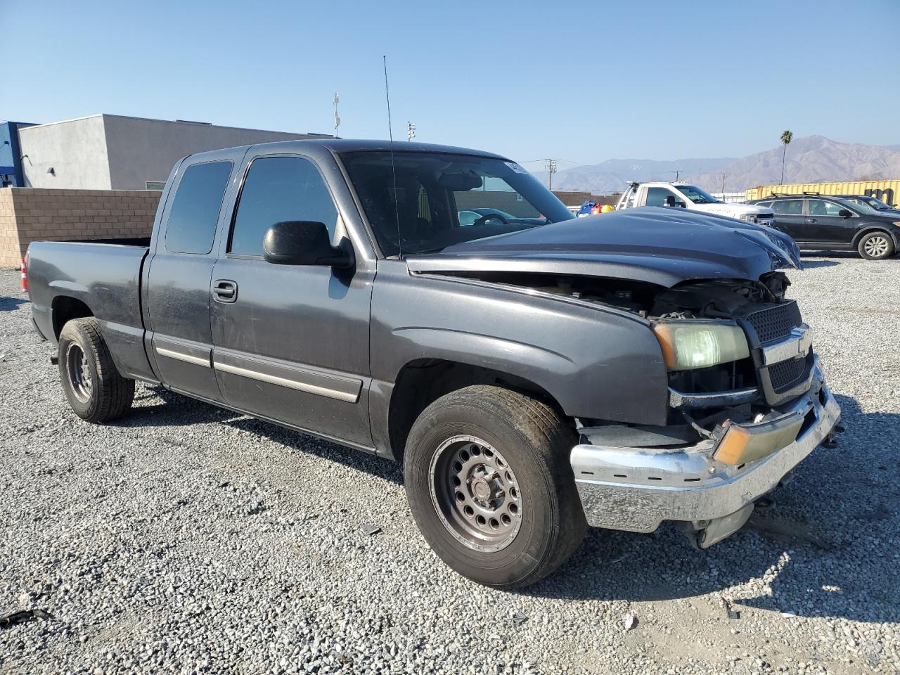 2004 Chevrolet Silverado VIN 2GCEC19T241294771 Copart auction photo, front end damage thumbnail 4
