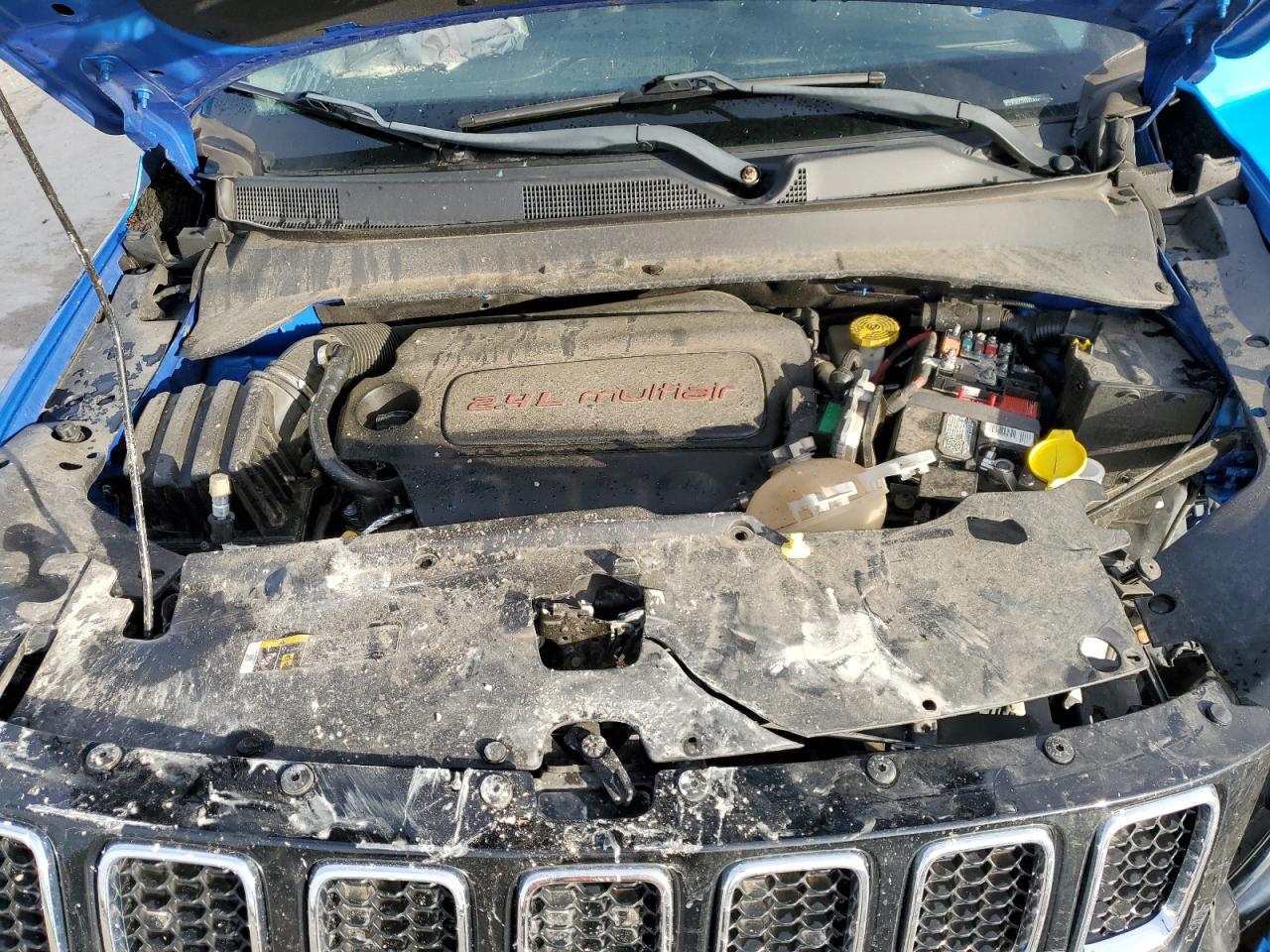 2018 Jeep Compass VIN 3C4NJCAB5JT461753 Copart auction photo, front end damage thumbnail 12