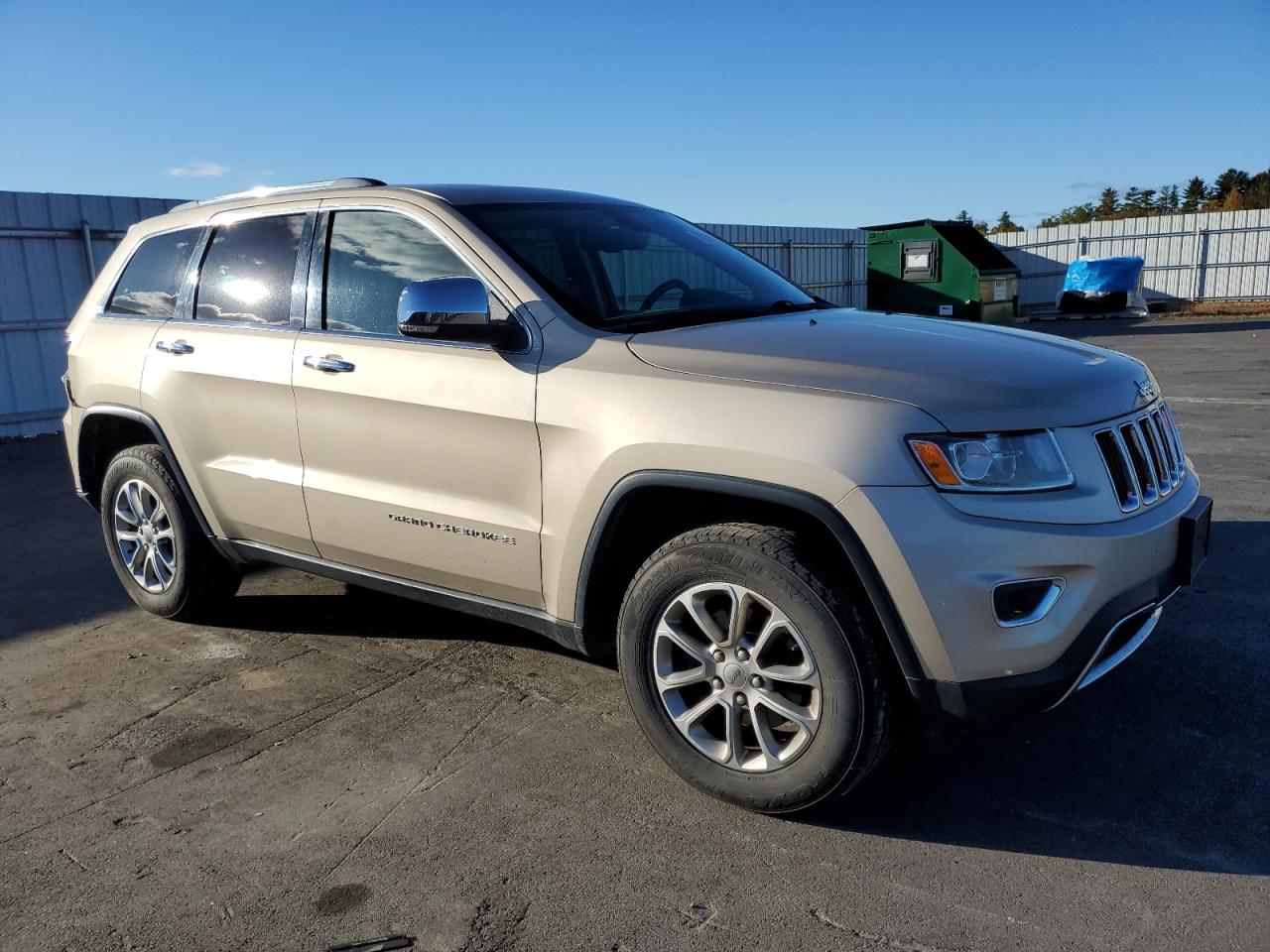 2014 Jeep Grand Cherokee VIN 1C4RJFBG4EC148546 Copart auction photo, rear end damage thumbnail 4