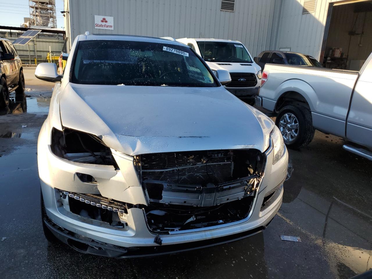 2010 Audi Q7 VIN WA1LYAFE7AD007174 Copart auction photo, front end damage thumbnail 5