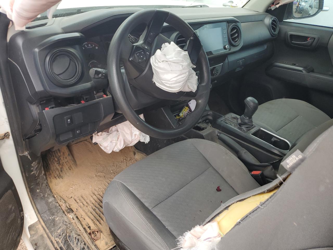 2022 Toyota Tacoma VIN 3TYRX5GN6NT056583 Copart auction photo, front end damage thumbnail 8
