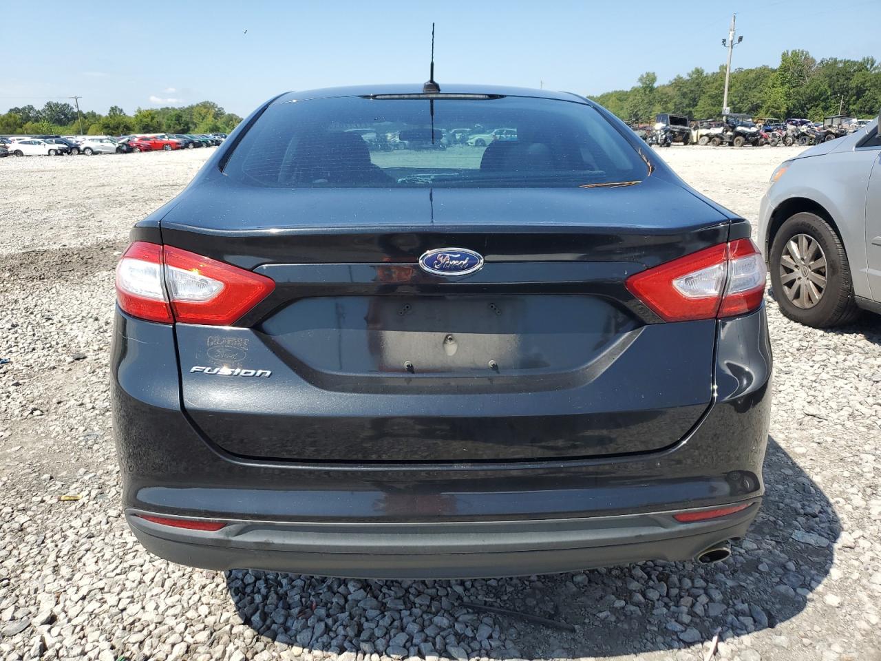 2014 Ford Fusion VIN 3FA6P0G77ER349663 Copart auction photo, side damage thumbnail 6