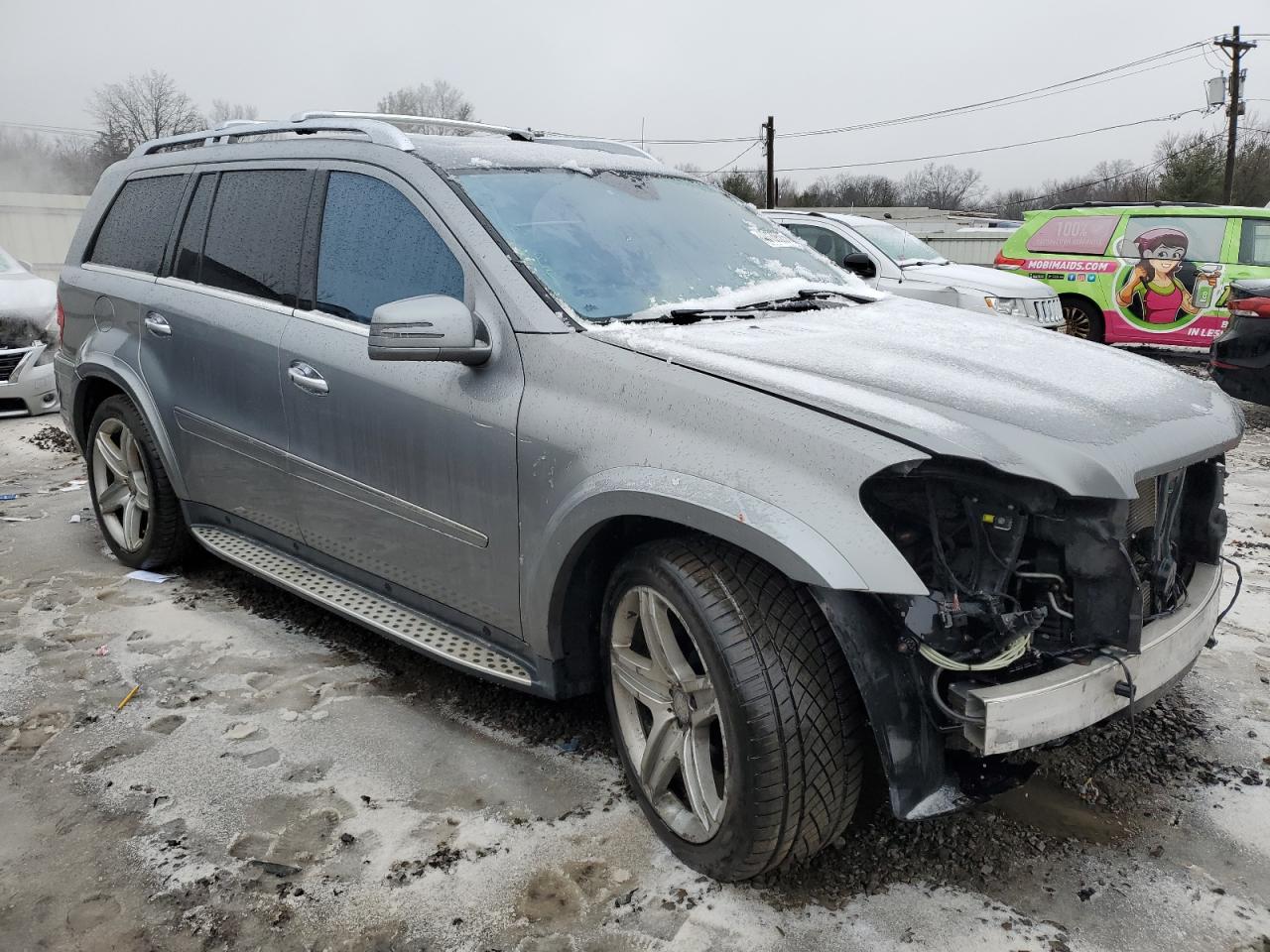 2011 Mercedes-Benz GL-klasse VIN 4JGBF8GE1BA759210 Copart auction photo, front end damage thumbnail 4