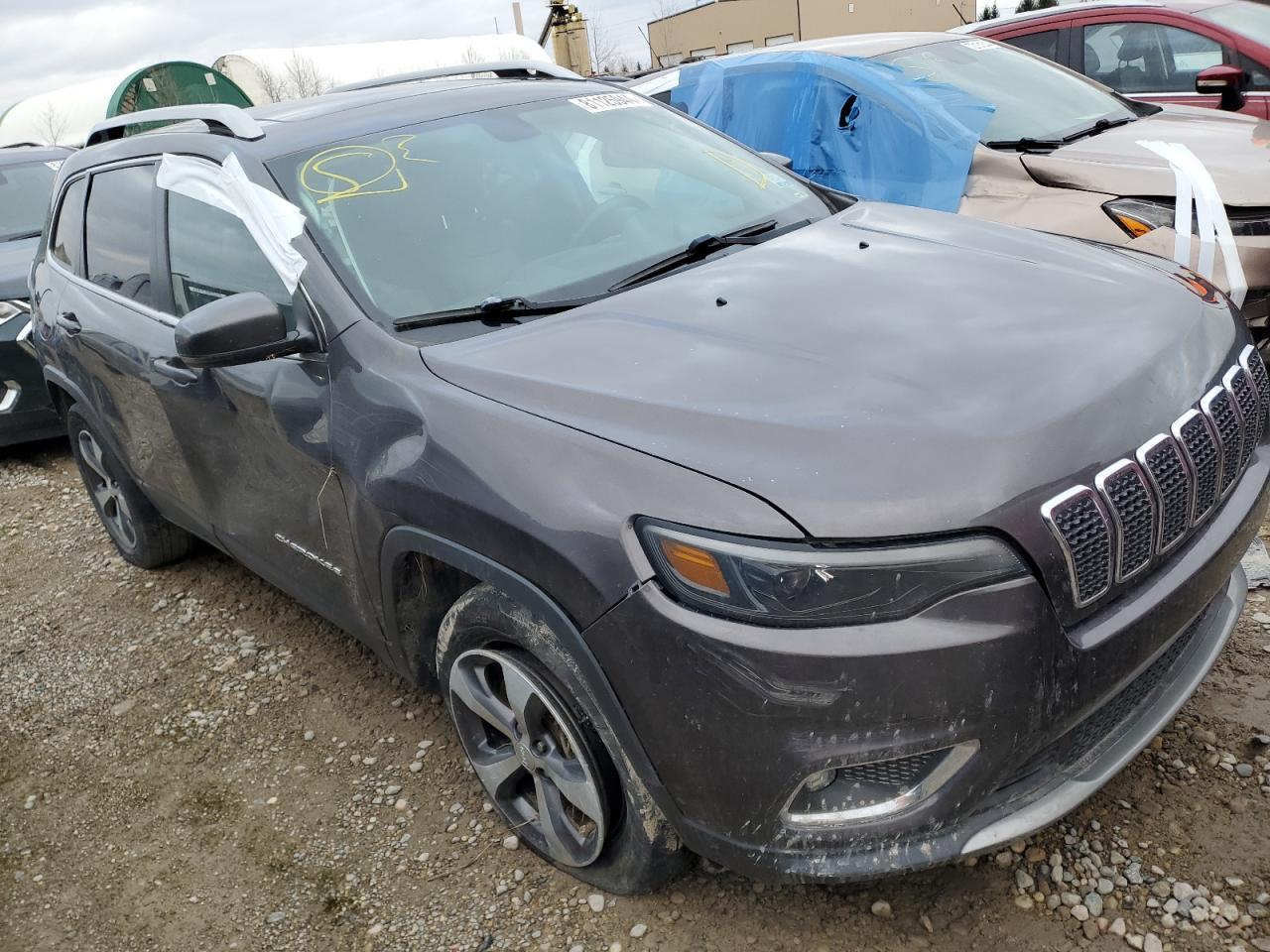 2019 Jeep Grand Cherokee VIN 1C4PJMDX9KD113659 Copart auction photo, side damage thumbnail 4