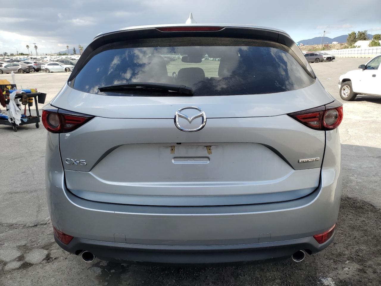 2020 Mazda CX-5 VIN JM3KFADM9L0789142 Copart auction photo, front end damage thumbnail 6