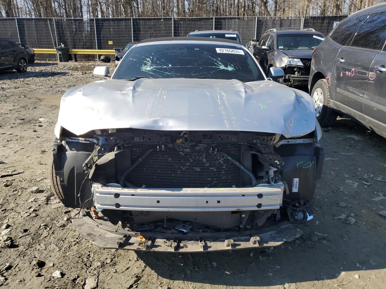 2016 Ford Mustang VIN 1FATP8UH1G5284717 Copart auction photo, front end damage thumbnail 5