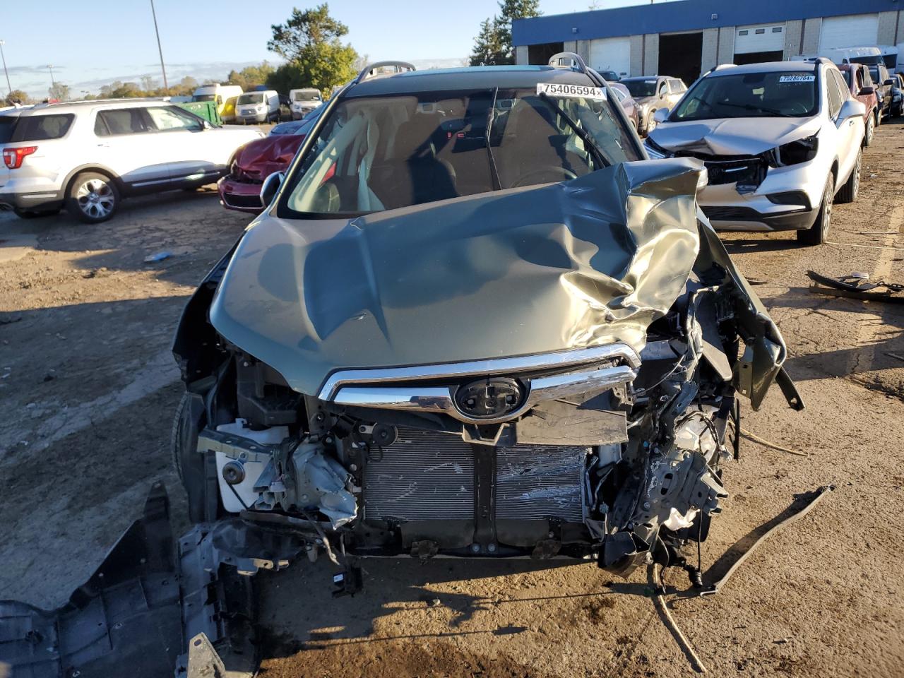 2020 Subaru Forester VIN JF2SKAXC6LH598949 Copart auction photo, front end damage thumbnail 5