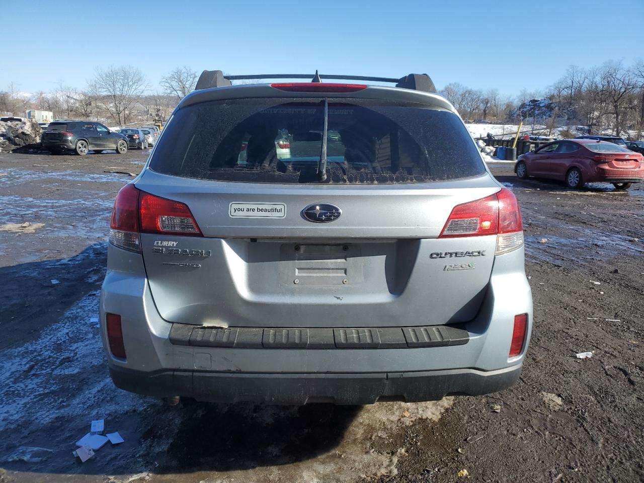 2013 Subaru Outback VIN 4S4BRBKC0D3286031 Copart auction photo, front end / minor dent/scratches damage thumbnail 6
