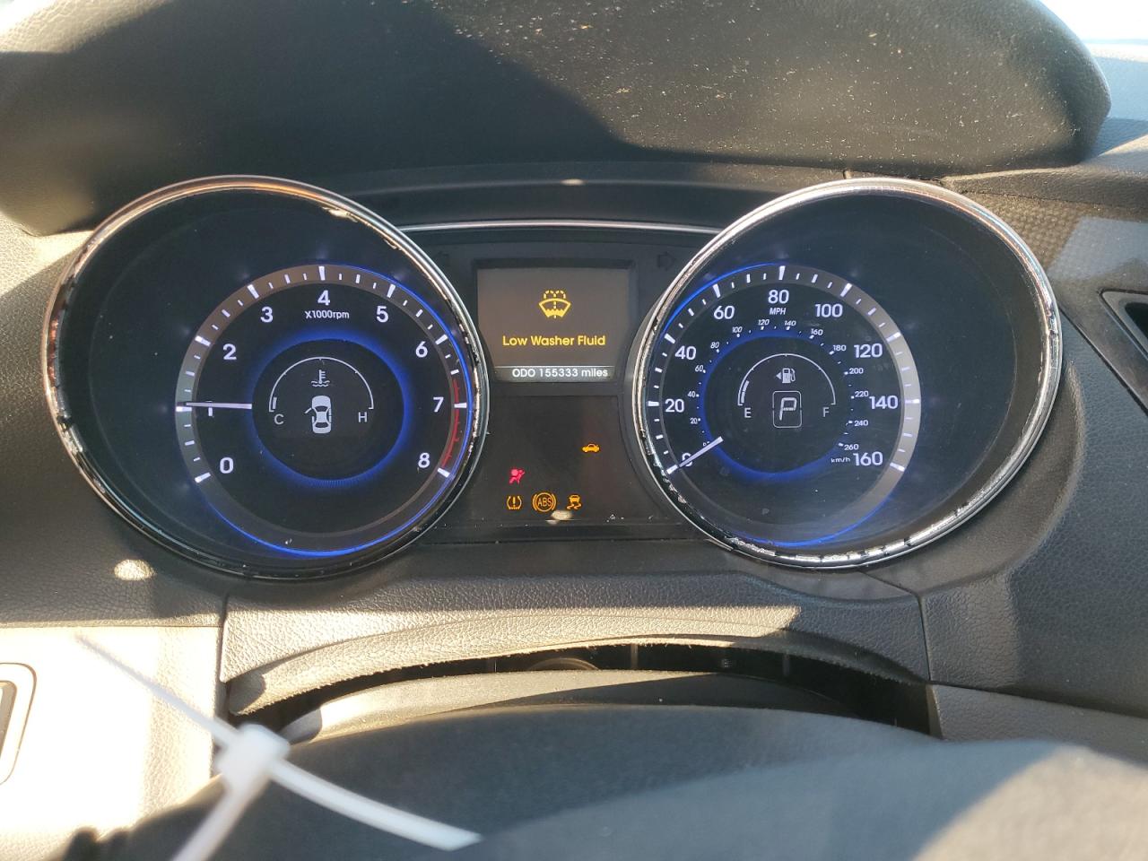 2014 Hyundai Sonata VIN 5NPEC4AC0EH926552 Copart auction photo, front end damage thumbnail 9