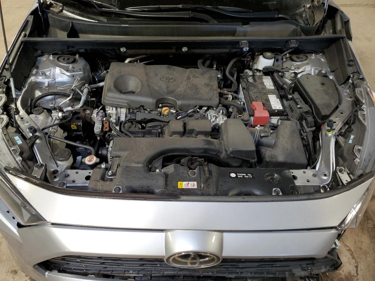 2022 Toyota RAV 4 VIN 2T3F1RFV7NC303487 Copart auction photo, side / front end damage thumbnail 12