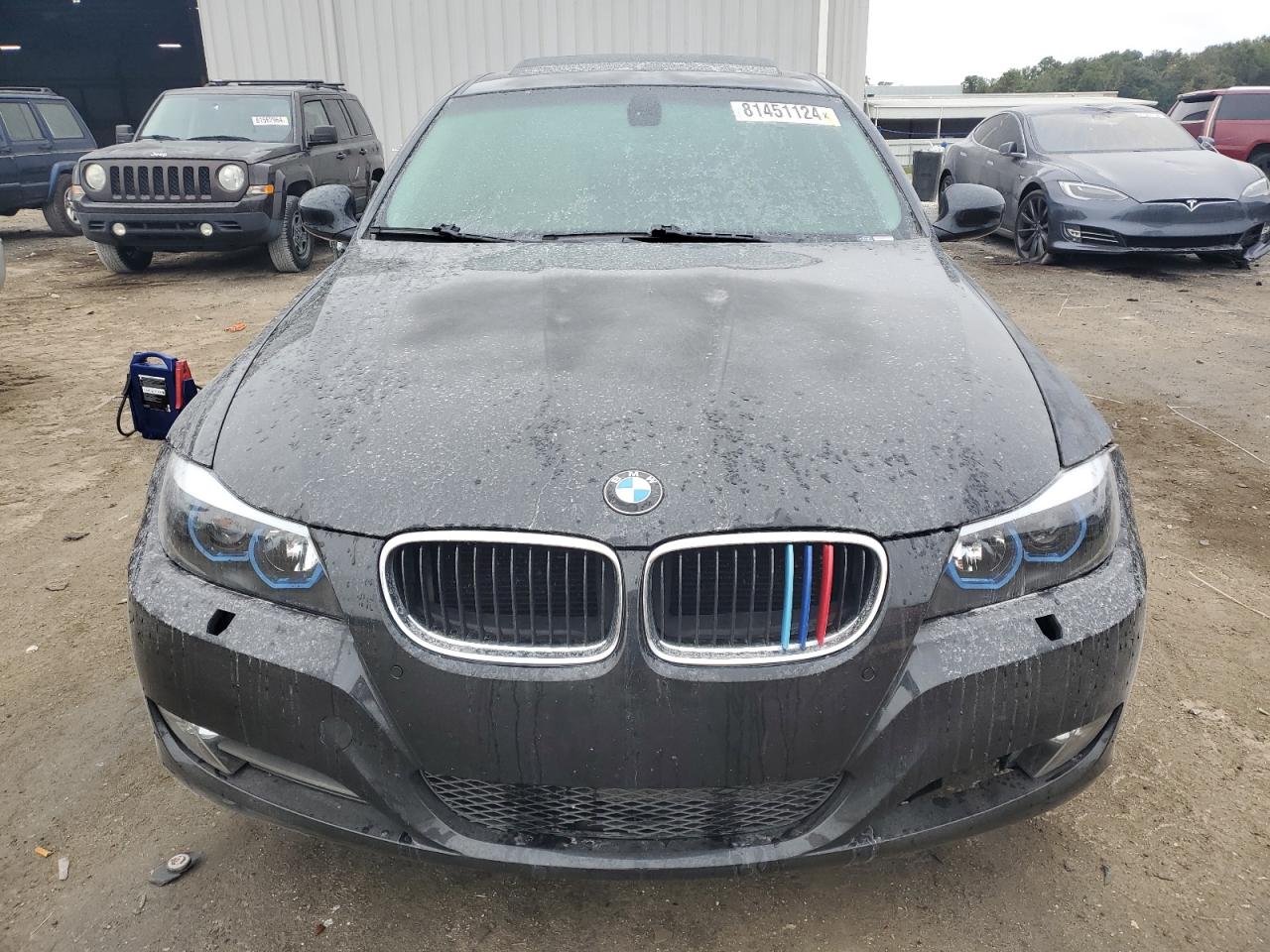 2009 BMW 3er VIN WBAPH735X9A174802 Copart auction photo, burn - engine damage thumbnail 5