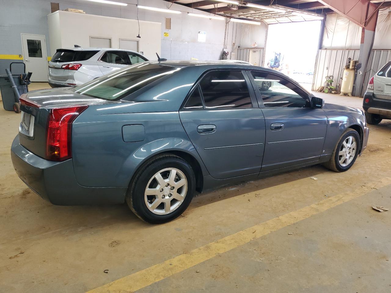 2006 Cadillac CTS VIN 1G6DM57T560107978 Copart auction photo, rear end / side damage thumbnail 3
