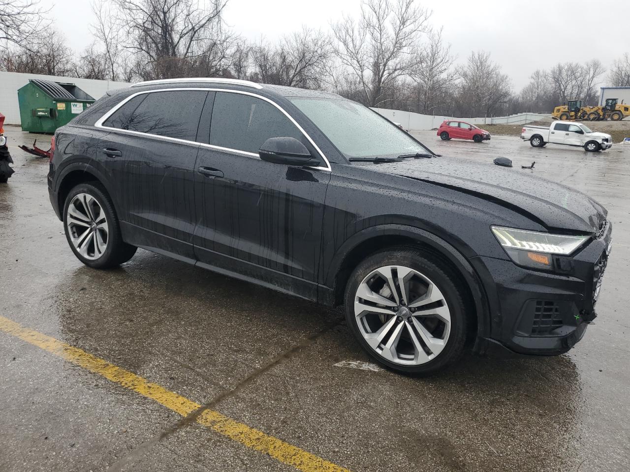 2019 Audi Q8 VIN WA1CVBF17KD033495 Copart auction photo, front end damage thumbnail 4