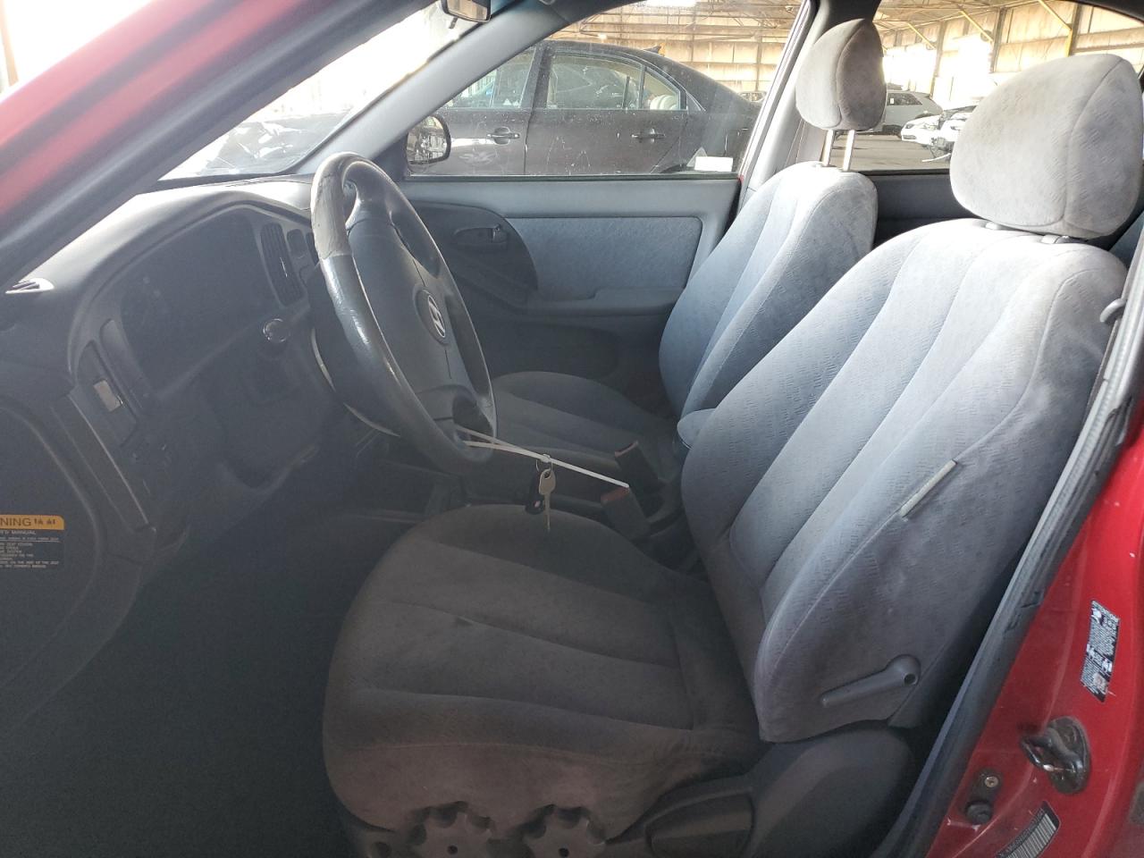 2006 Hyundai Elantra VIN KMHDN46D16U271845 Copart auction photo, rear end damage thumbnail 7