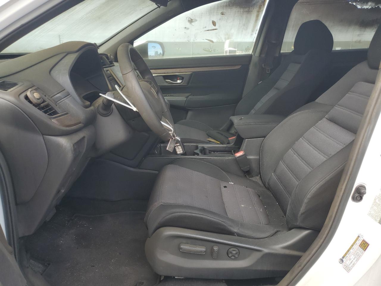 2021 Honda CR-V VIN 5J6RW1H55MA010156 Copart auction photo, burn damage thumbnail 7