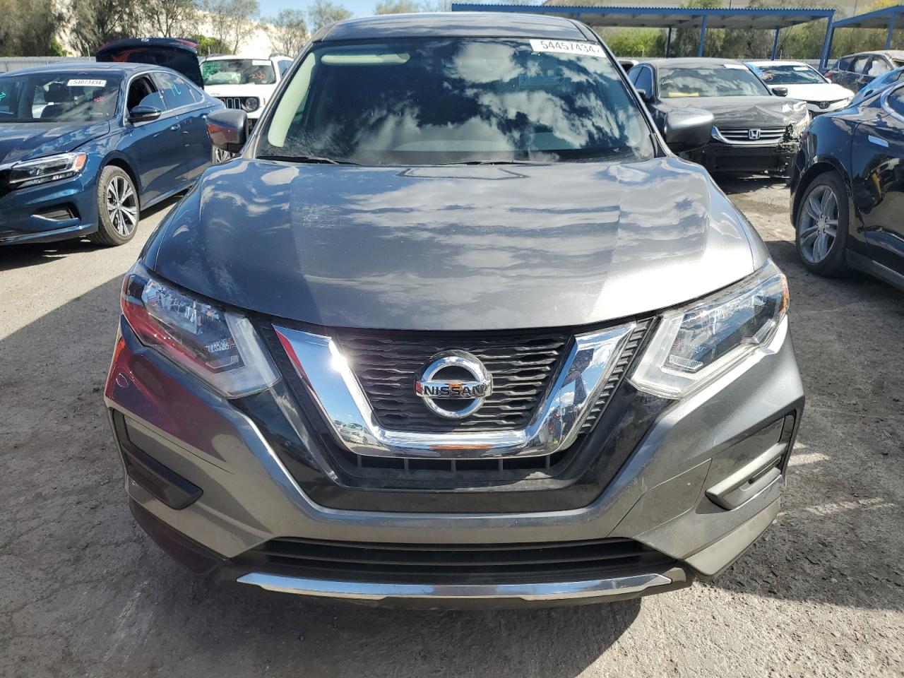 2017 Nissan Rogue VIN JN8AT2MT6HW386707 Copart auction photo, rear end damage thumbnail 5