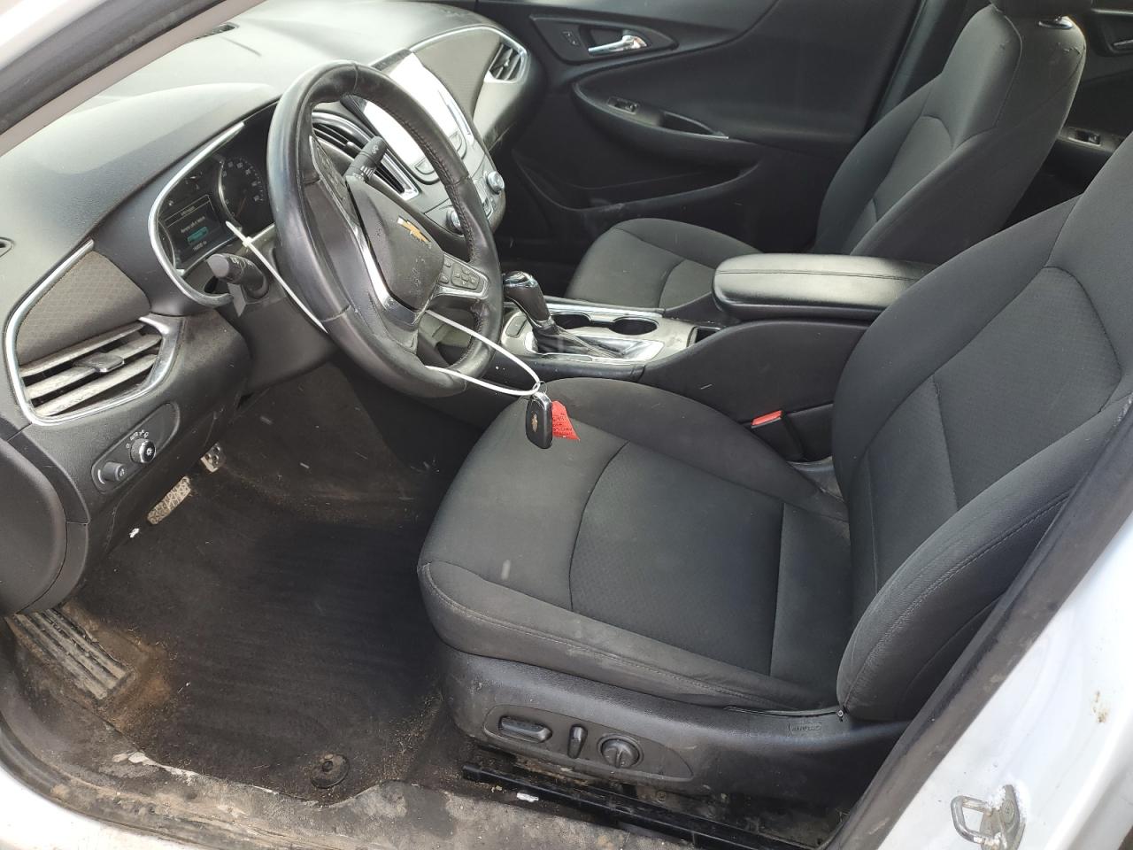 2017 Chevrolet Malibu VIN 1G1ZE5ST7HF111255 Copart auction photo, front end / side damage thumbnail 7