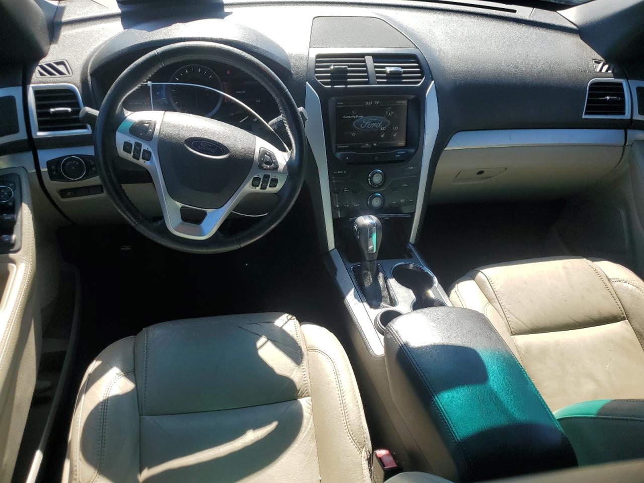 2015 Ford Explorer VIN 1FM5K7D83FGA17704 Copart auction photo, rear end damage thumbnail 8